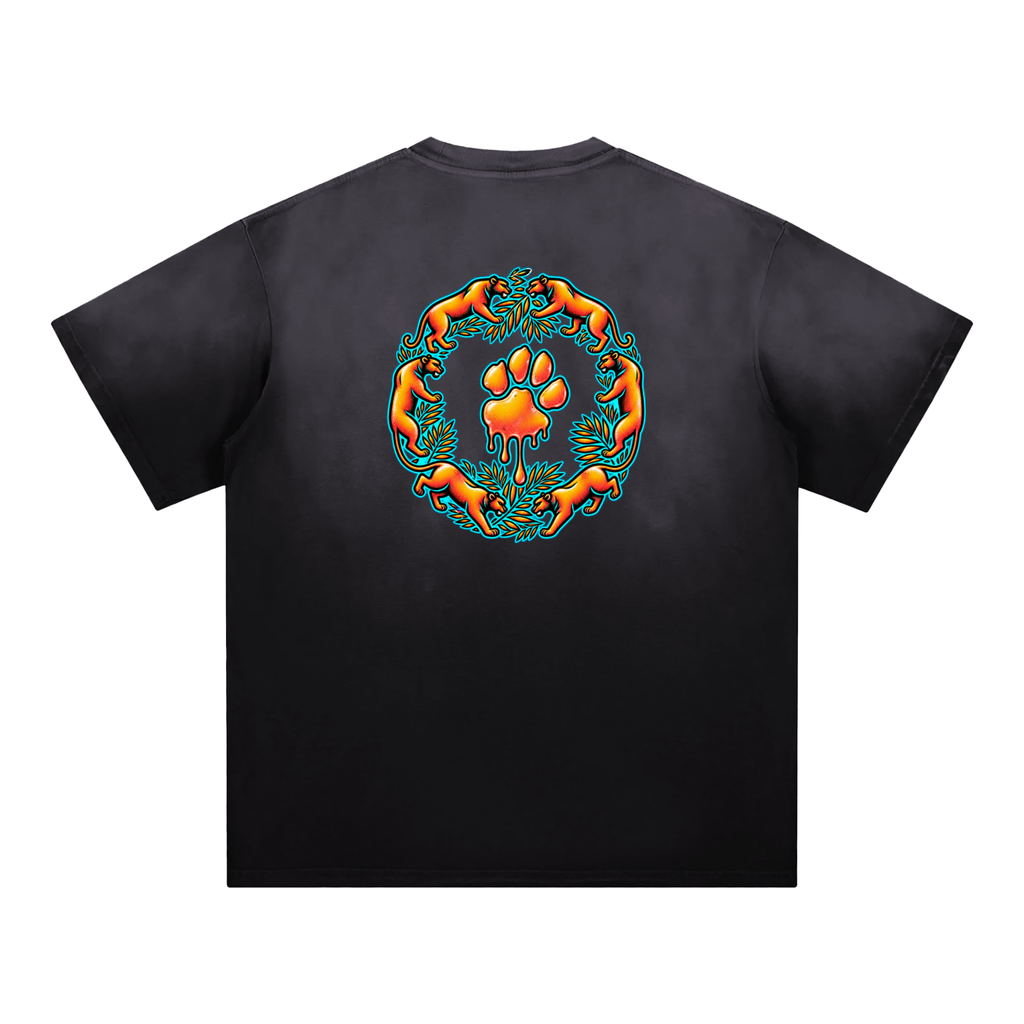 La Paw Inc. I Love Georgia Sunfade Edge Gradient T-Shirt
