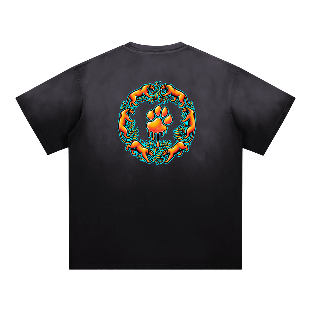 La Paw Inc. I Love Georgia Sunfade Edge Gradient T-Shirt