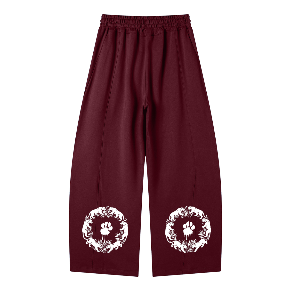 La Paw Inc. Signature Heavyweight Wide Leg Panel Sweatpants