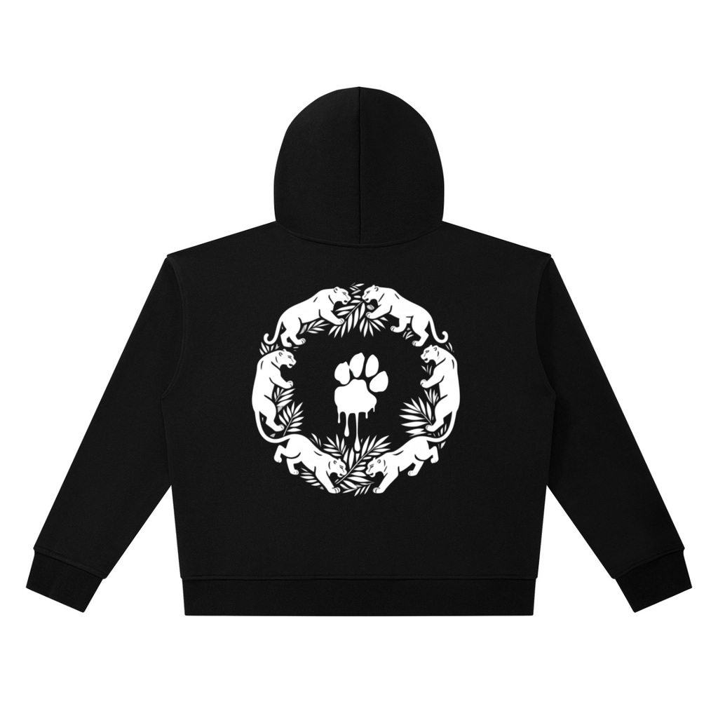 La Paw Inc. Signature Unisex Heavyweight Full Zip Boxy Hoodie