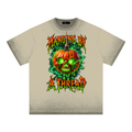 La Paw Inc. Hanging By A Thread Reverse Dyed Loose Cotton T-Shirt