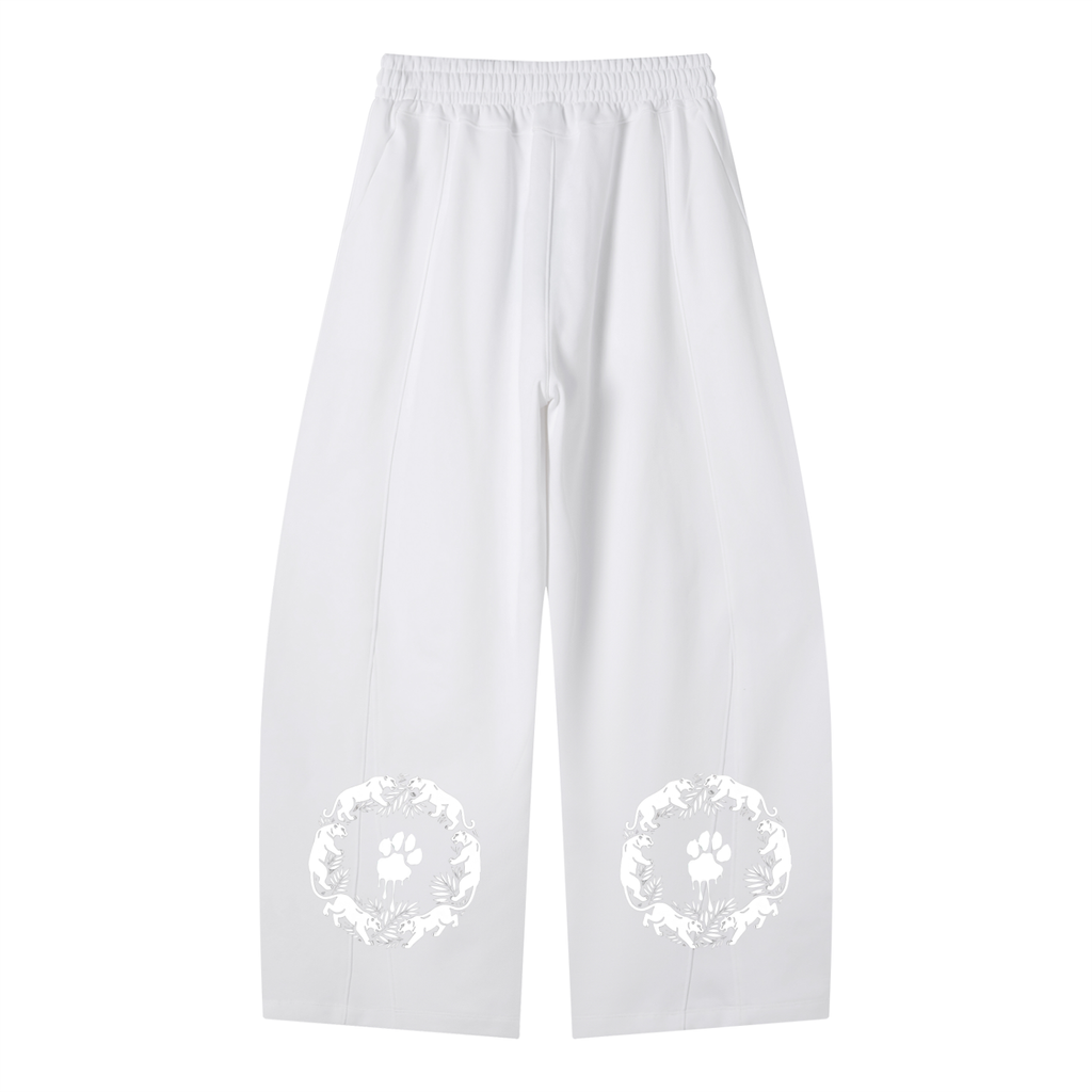 La Paw Inc. Signature Heavyweight Wide Leg Panel Sweatpants