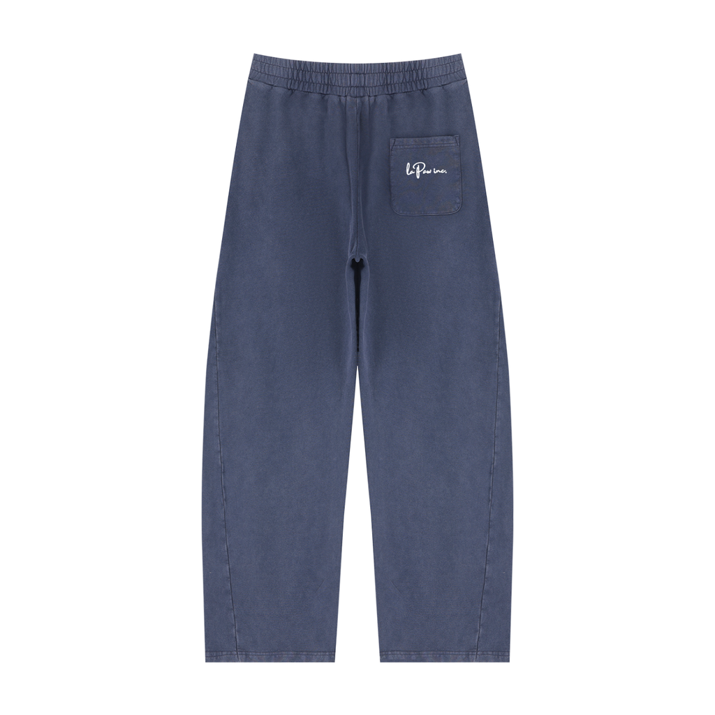 La Paw Inc. Signature Unisex Mineral Wash Barrel Sweatpants