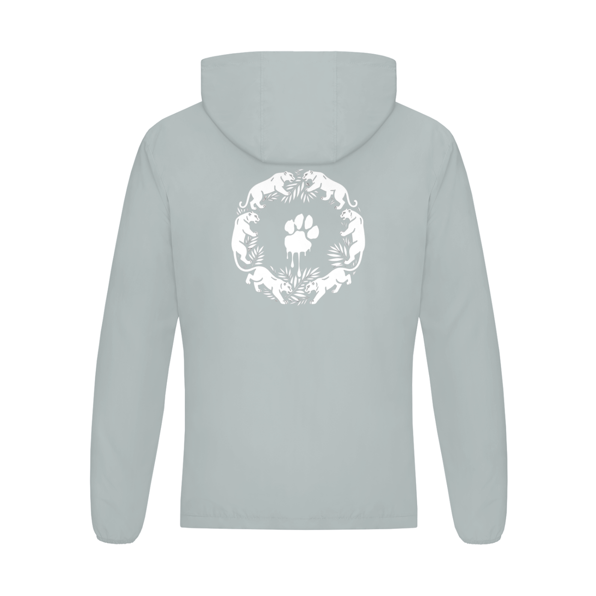La Paw Inc. Signature Paw Print Soft Hooded Sports Jacket