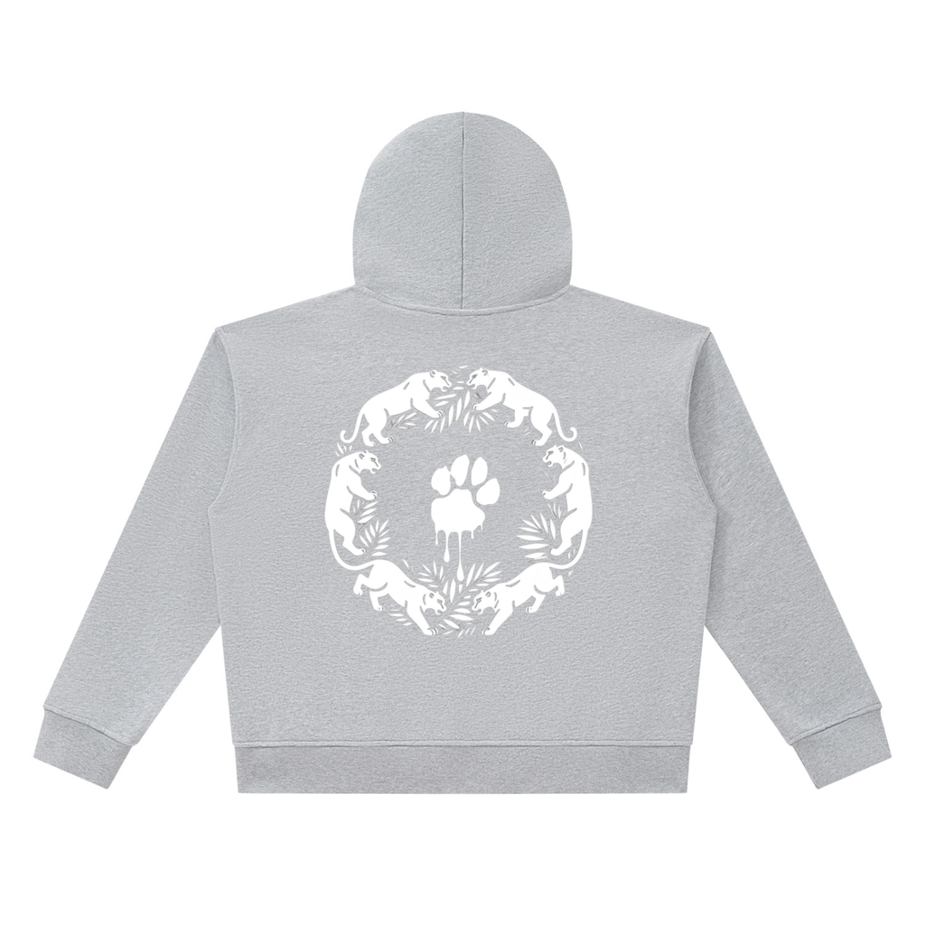 La Paw Inc. Signature Unisex Heavyweight Full Zip Boxy Hoodie