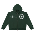 La Paw Inc. Signature Unisex Heavyweight Full Zip Boxy Hoodie