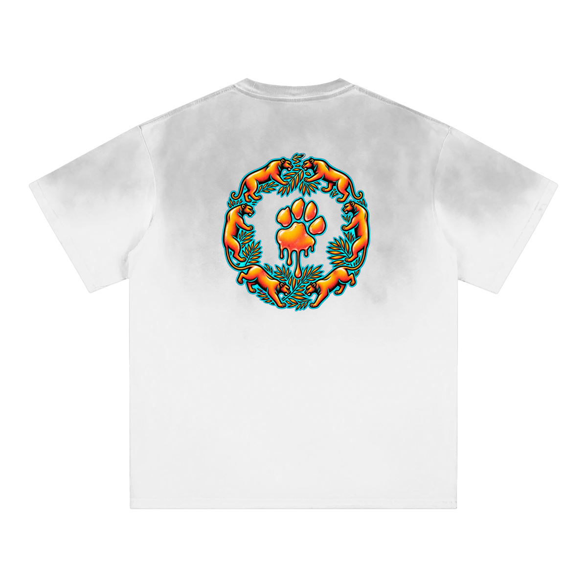 La Paw Inc. I Love Georgia Sunfade Edge Gradient T-Shirt