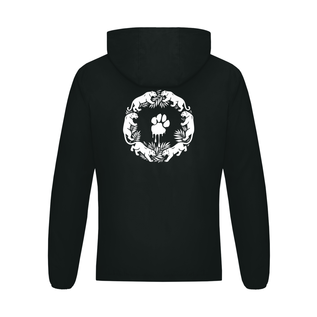 La Paw Inc. Signature Paw Print Soft Hooded Sports Jacket