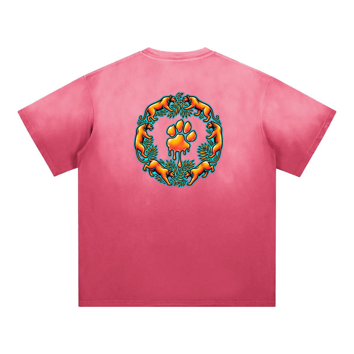 La Paw Inc. I Love Georgia Sunfade Edge Gradient T-Shirt