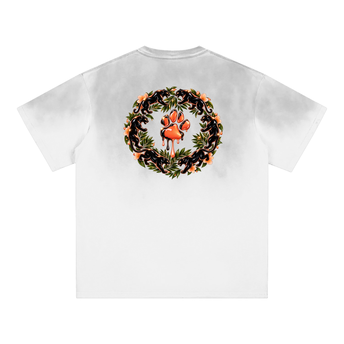 La Paw Inc. Georgia Peach Sunfade Edge Gradient T-Shirt