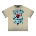La Paw Inc. You're As Cold As Ice Reverse Dyed Loose Cotton T-Shirt