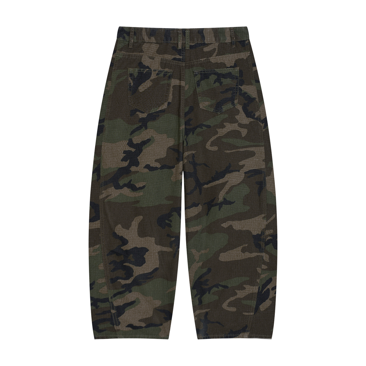 La Paw Inc. Men’s Camo Barrel Leg Cargo Pants
