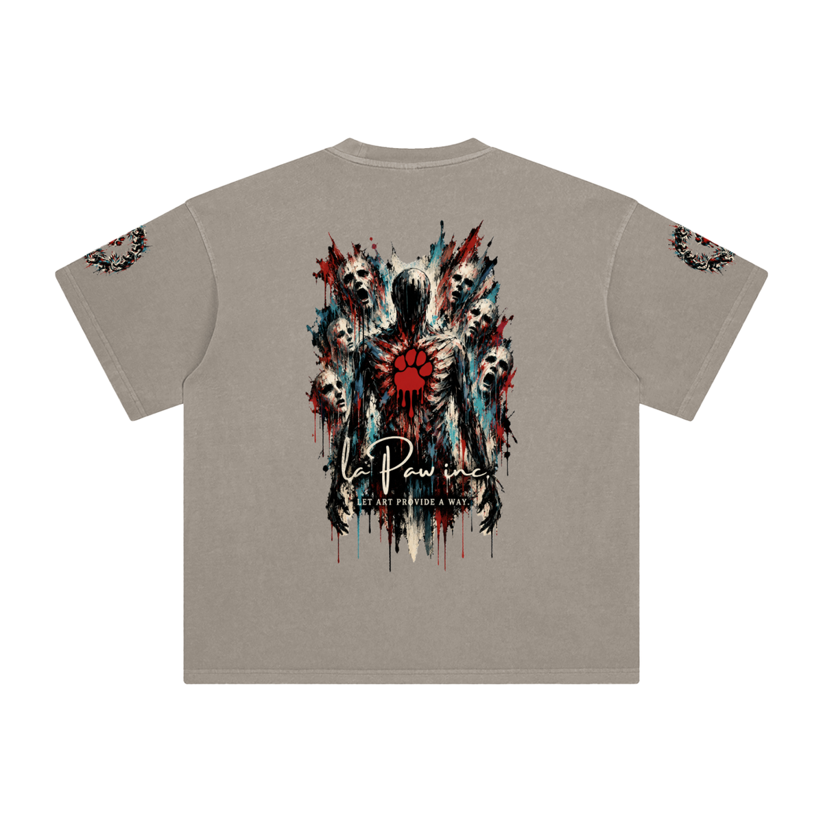 La Paw Inc. Enzyme Washed T-Shirt