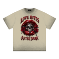 La Paw Inc. Love Bites Reverse Dyed Loose Cotton T-Shirt