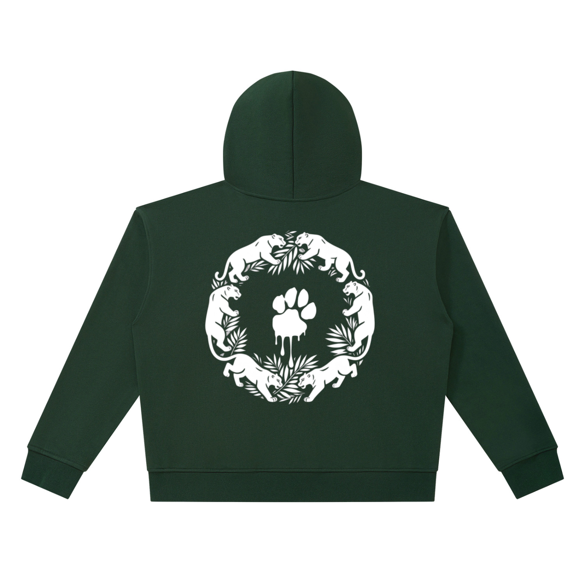 La Paw Inc. Signature Unisex Heavyweight Full Zip Boxy Hoodie