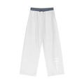 La Paw Inc. Signature Plaid Contrast Waist Pants