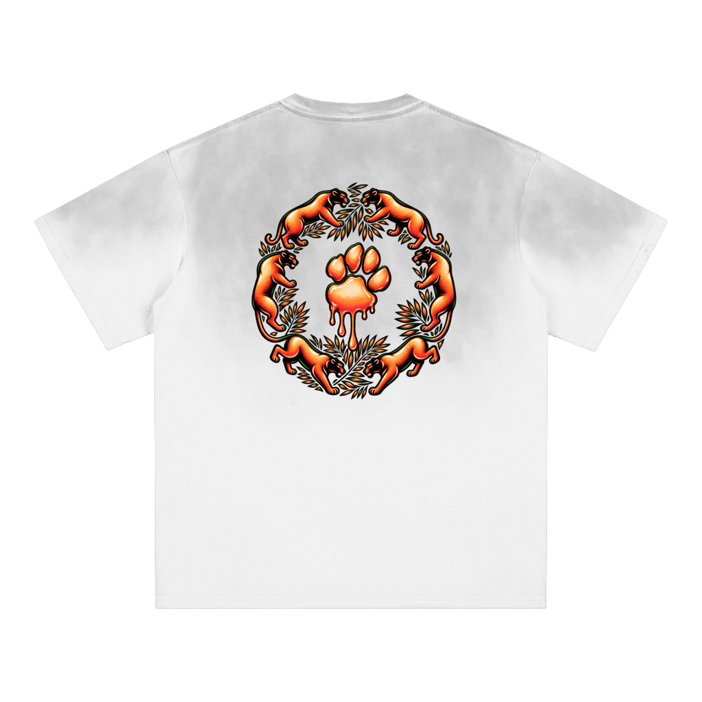 La Paw Inc. Just Peachy Sunfade Edge Gradient T-Shirt