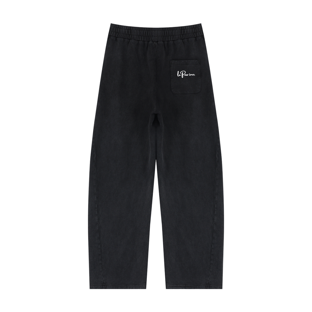 La Paw Inc. Signature Unisex Mineral Wash Barrel Sweatpants