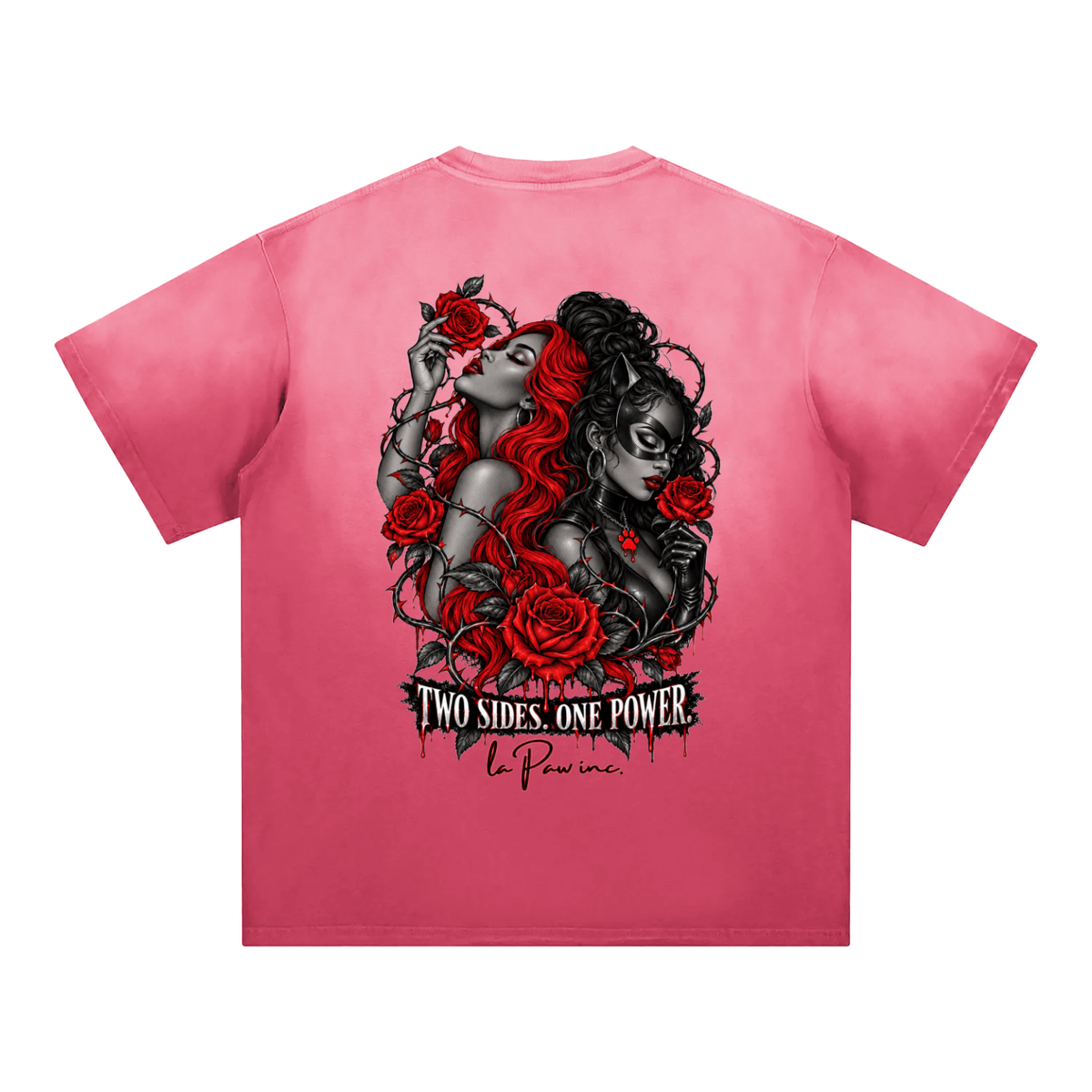 La Paw Inc. Sunfade Edge Gradient T-Shirt