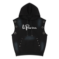 La Paw Inc. Signature Unisex Vintage Wash Sun Fade Sleeveless Hoodie
