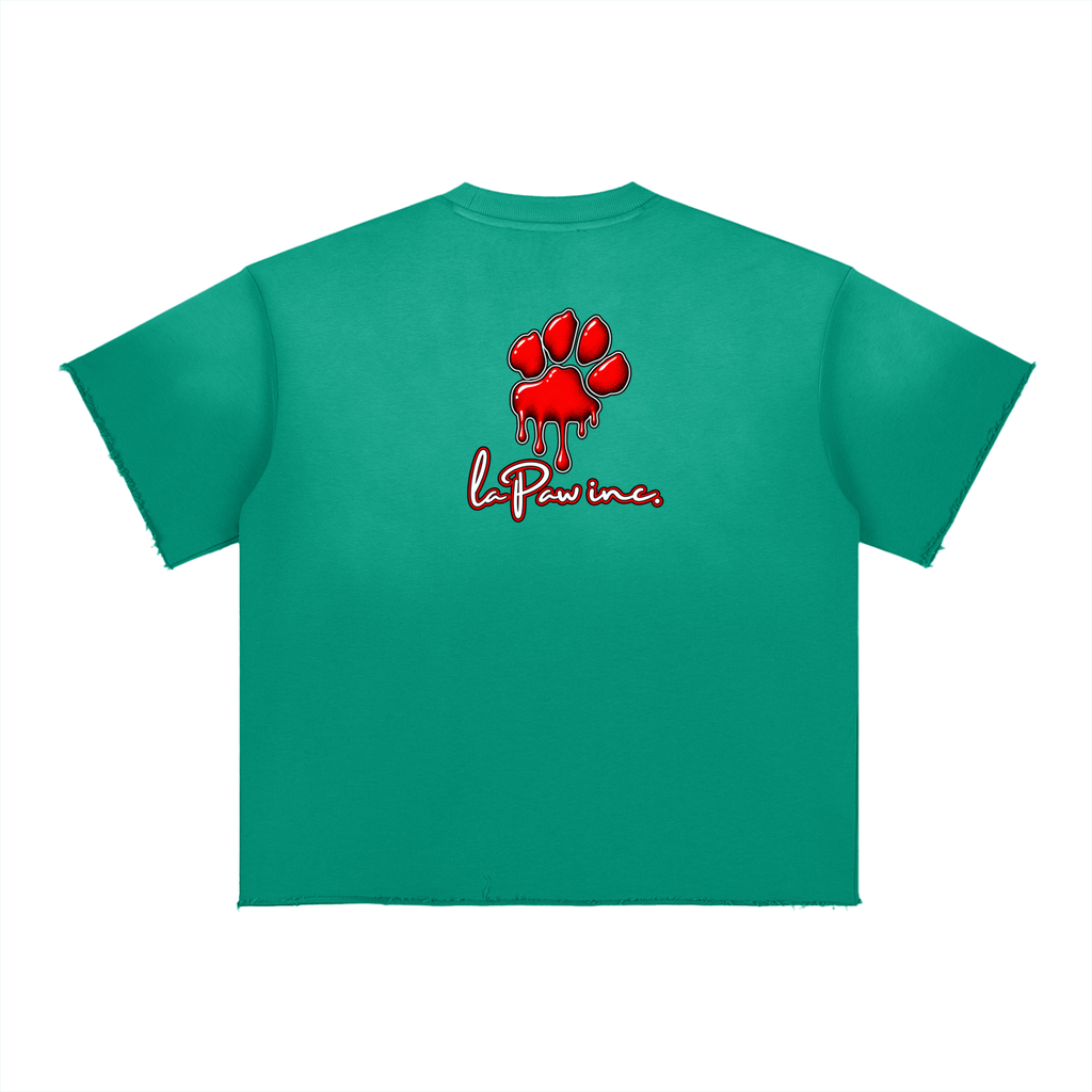 La Paw Inc. Sun Fade Raw Edge T-Shirt