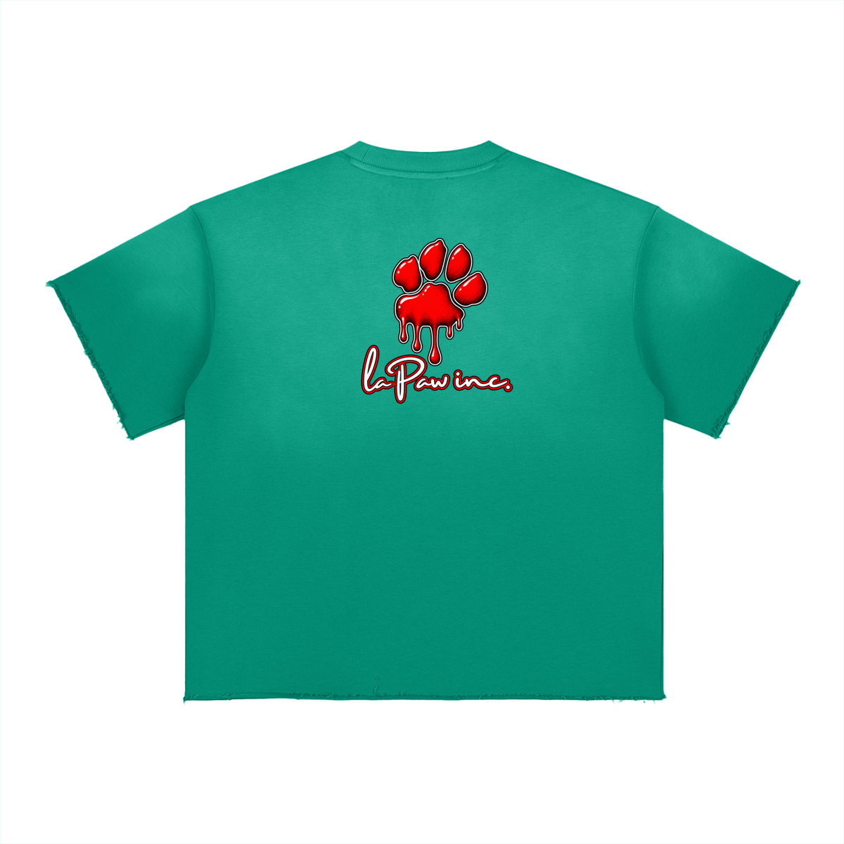 La Paw Inc. Sun Fade Raw Edge T-Shirt