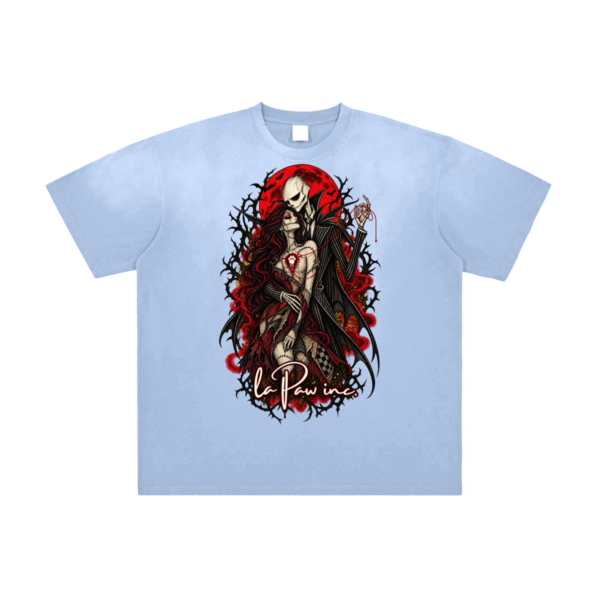 La Paw Inc. Until Death Vintage Washed Frayed T-Shirt