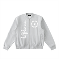 La Paw Inc. Essential Zip-Up Fleeced Varsity Jacket