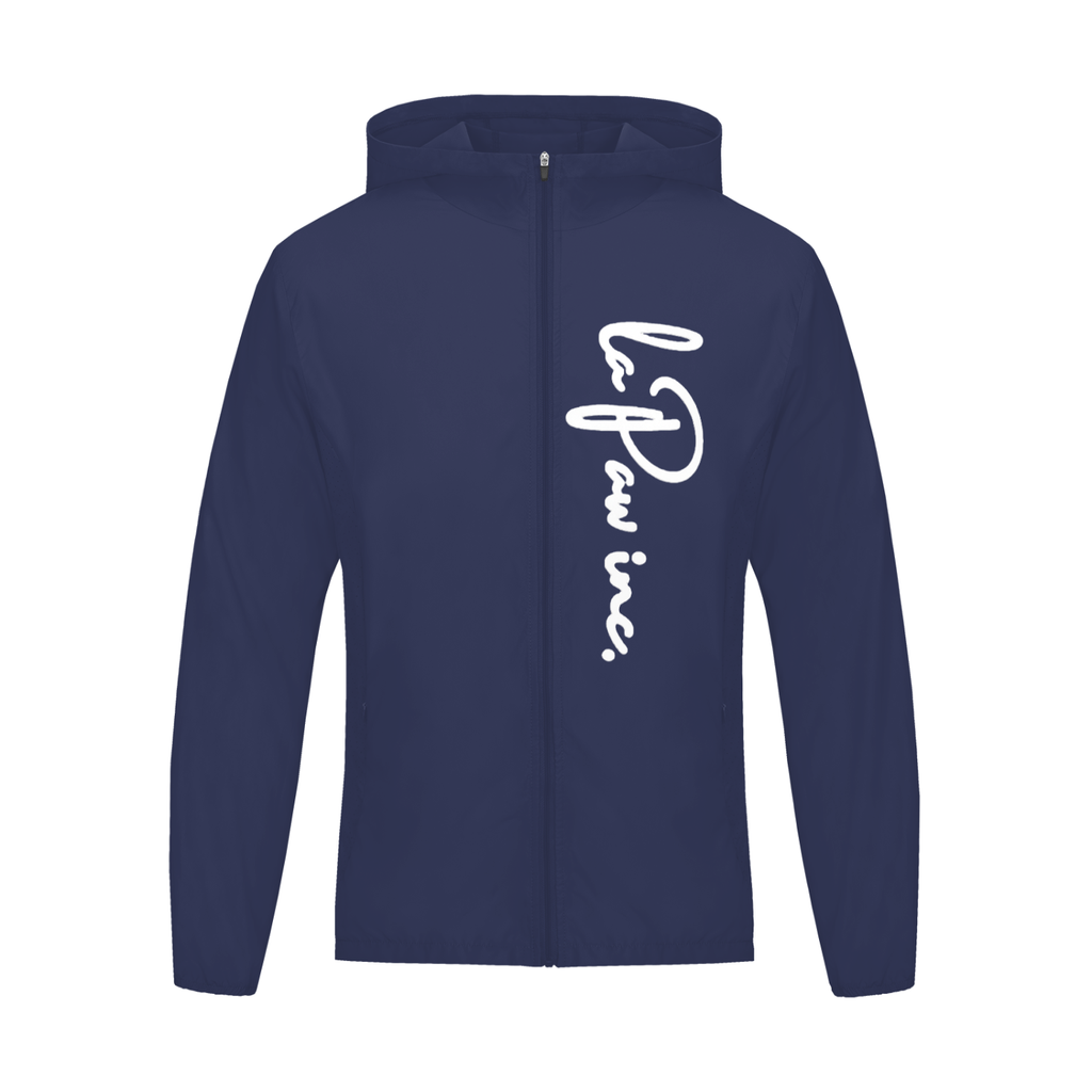 La Paw Inc. Signature Paw Print Soft Hooded Sports Jacket