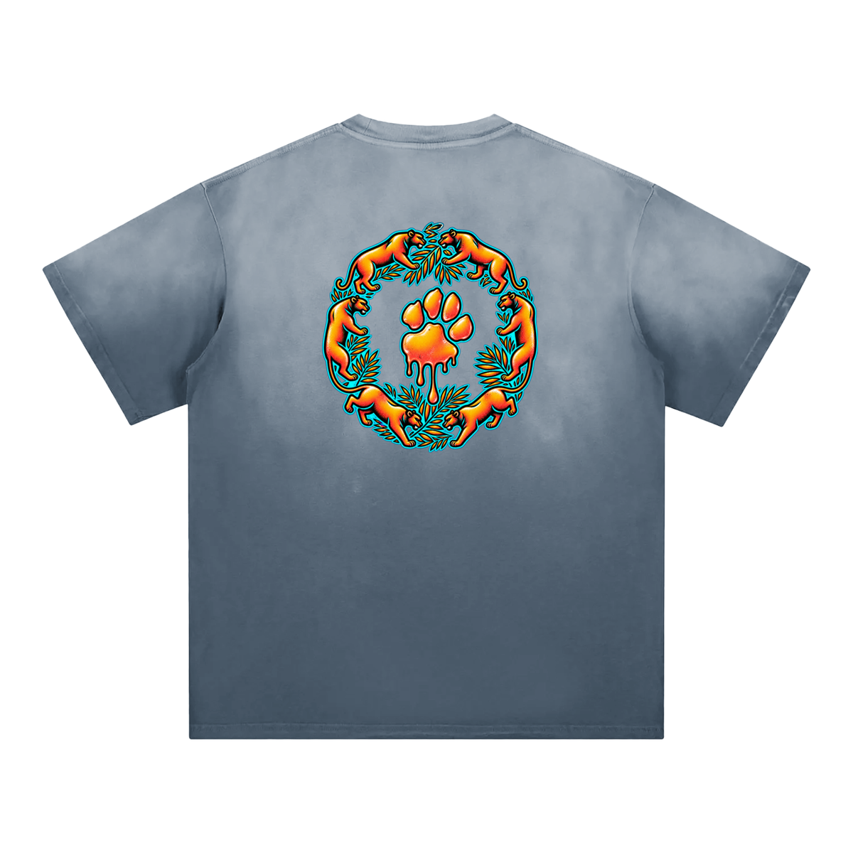 La Paw Inc. I Love Georgia Sunfade Edge Gradient T-Shirt