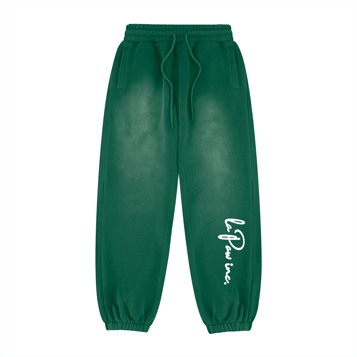 La Paw Inc. Signature Vintage Washed Fleece Jogger Sweatpants