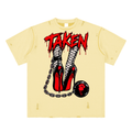 La Paw Inc. Hand-frayed Reversible T-shirt