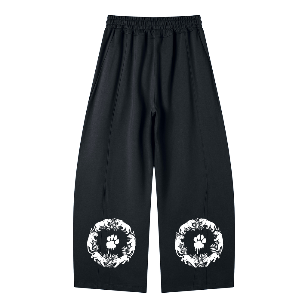La Paw Inc. Signature Heavyweight Wide Leg Panel Sweatpants