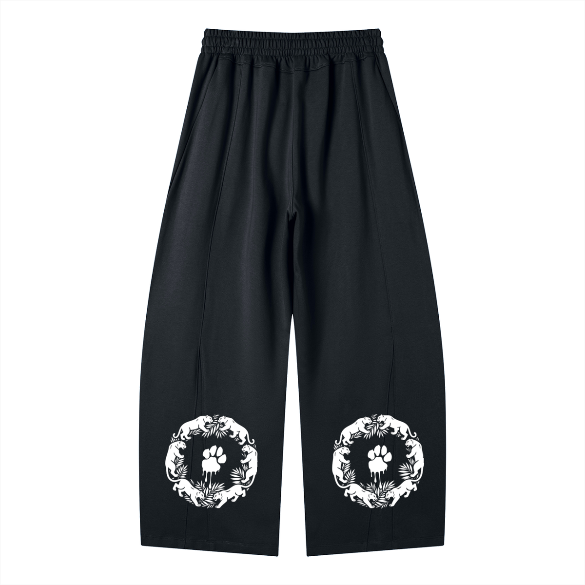 La Paw Inc. Signature Heavyweight Wide Leg Panel Sweatpants