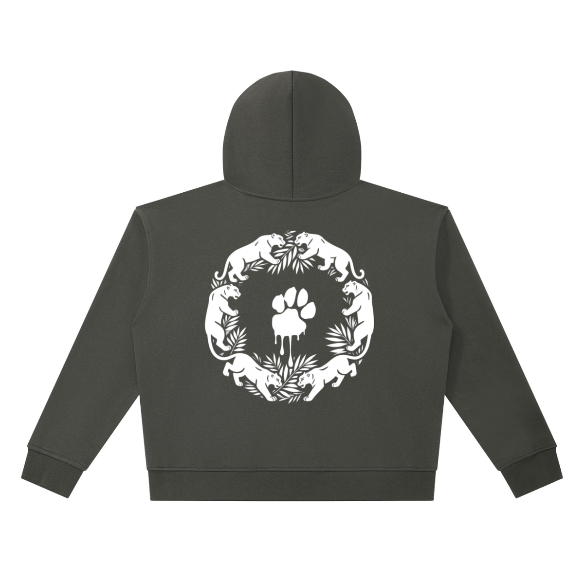 La Paw Inc. Signature Unisex Heavyweight Full Zip Boxy Hoodie