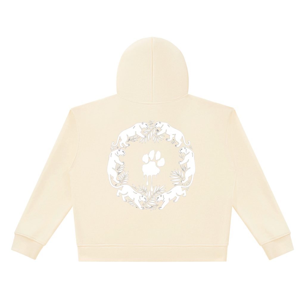 La Paw Inc. Signature Unisex Heavyweight Full Zip Boxy Hoodie